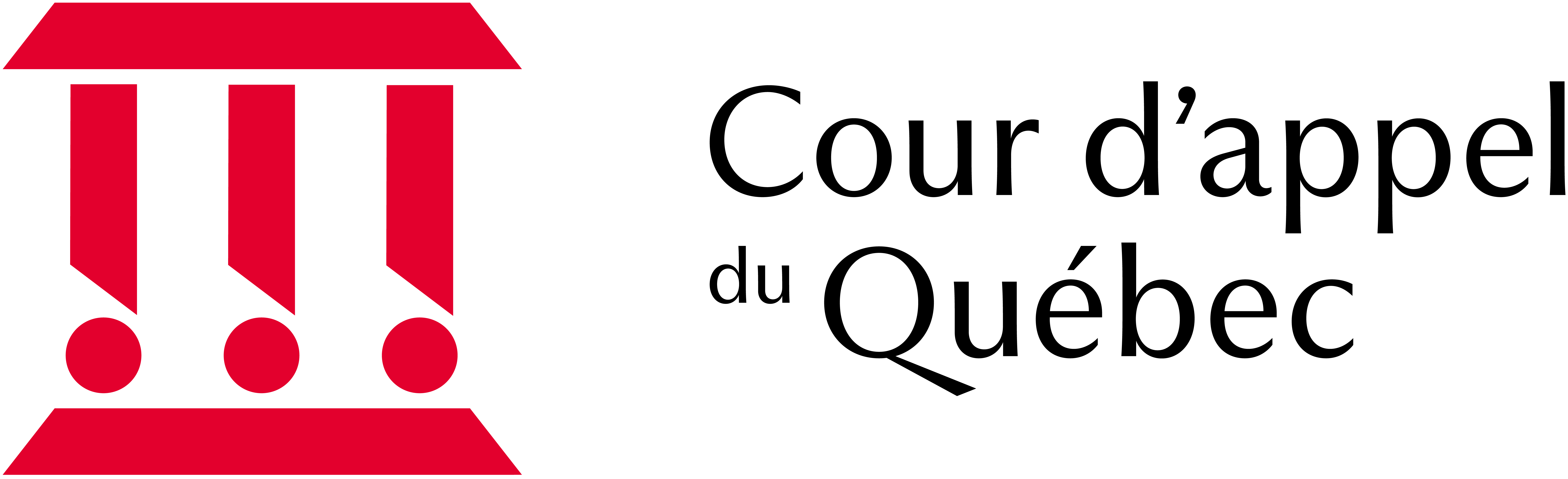 Cour d'appel du Québec logo