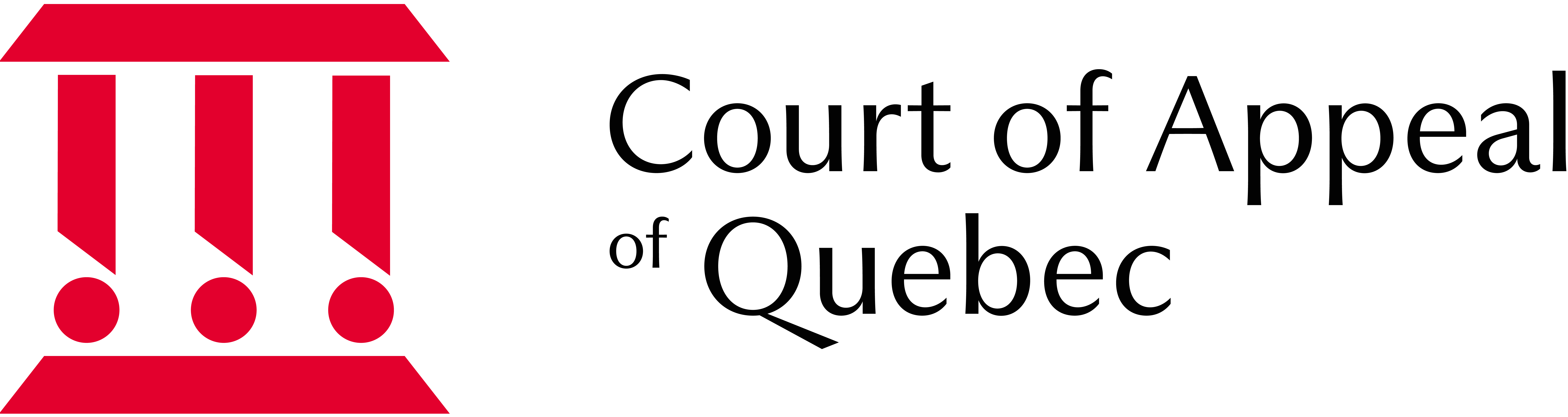 Cour d'appel du Québec logo