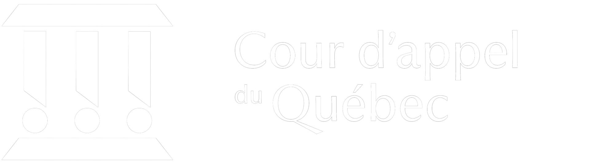 Cour d'appel du Québec logo
